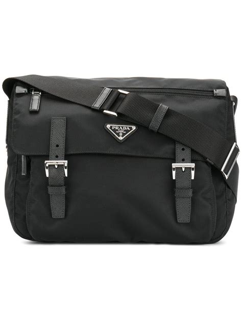 prada milano leather messenger shoulder bag|prada vela bag.